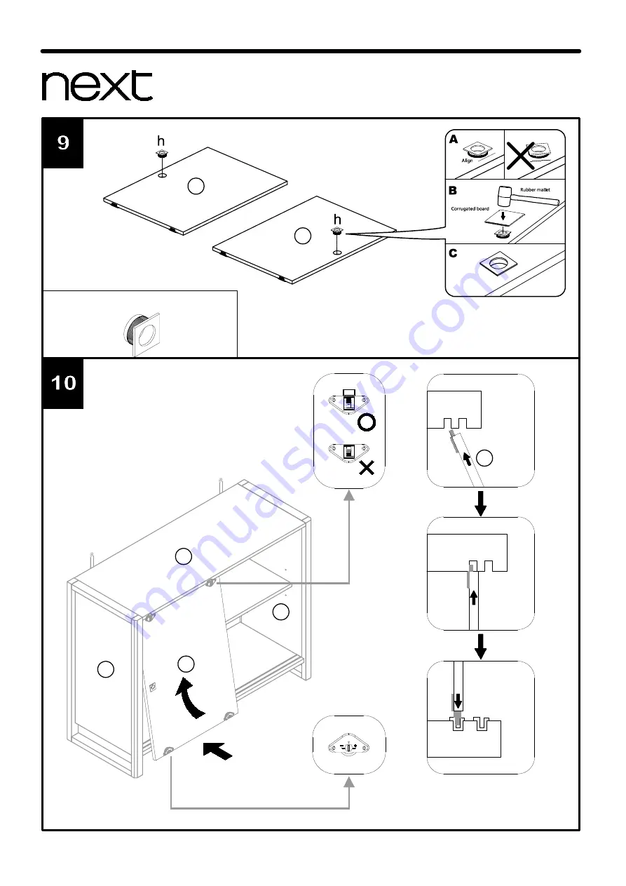 Next OHARA 605864 Assembly Instructions Manual Download Page 10