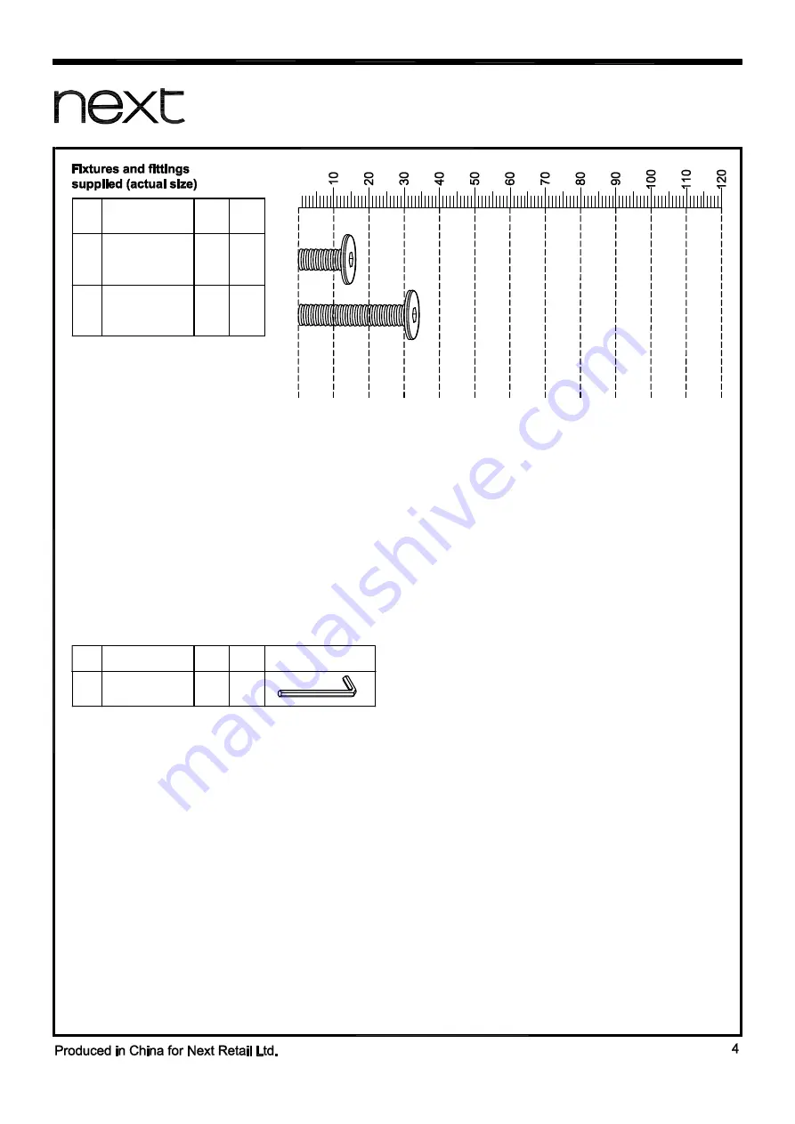 Next OHARA 622481 Скачать руководство пользователя страница 5