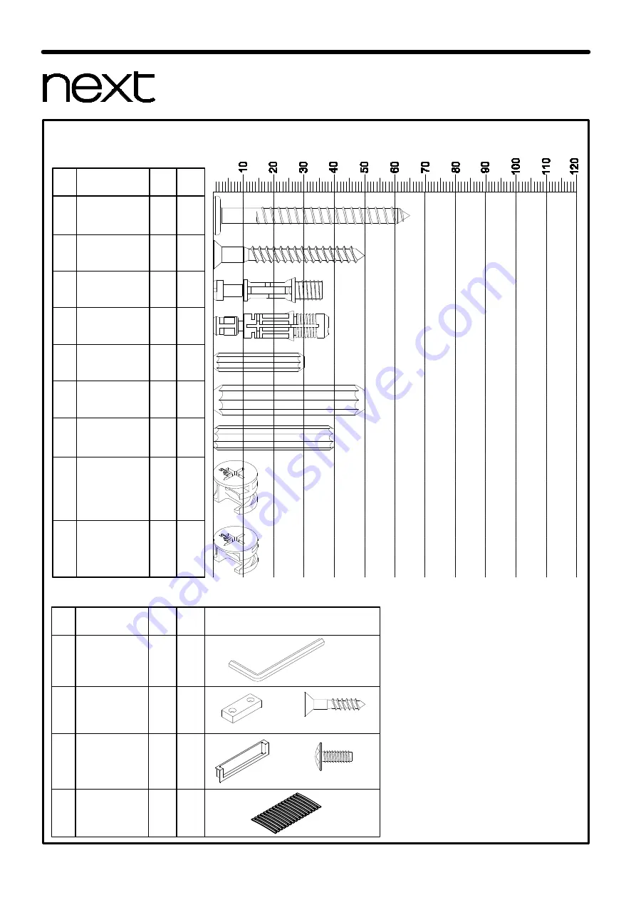 Next OHARA STORAGE BED 588579 Скачать руководство пользователя страница 5