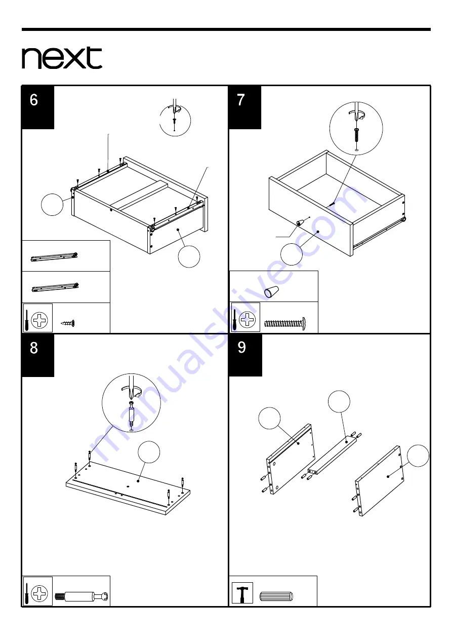 Next OSLO 655033 Assembly Instructions Manual Download Page 7