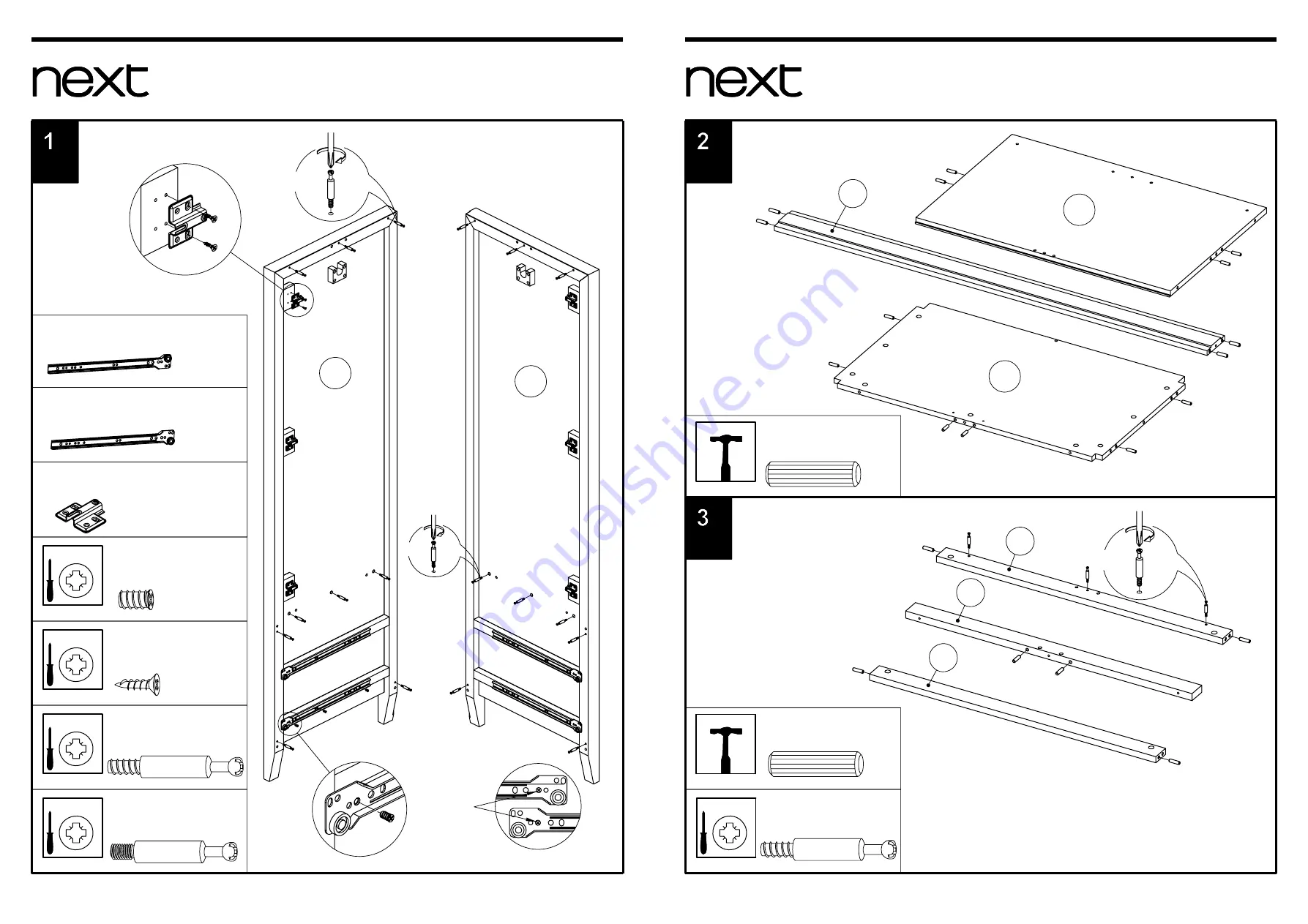 Next OSLO 655617 Assembly Instructions Manual Download Page 4