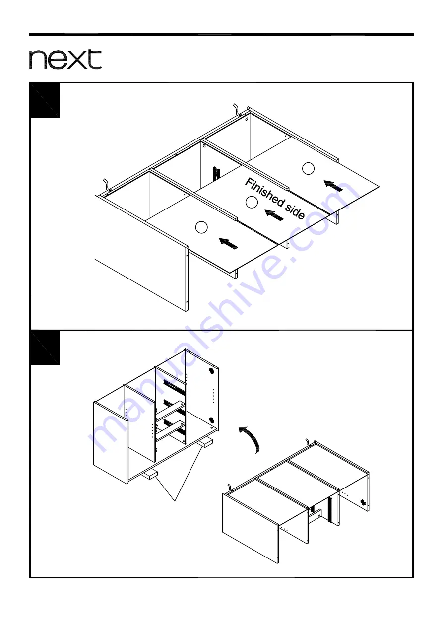 Next OSLO WALNUT Assembly Instructions Manual Download Page 8