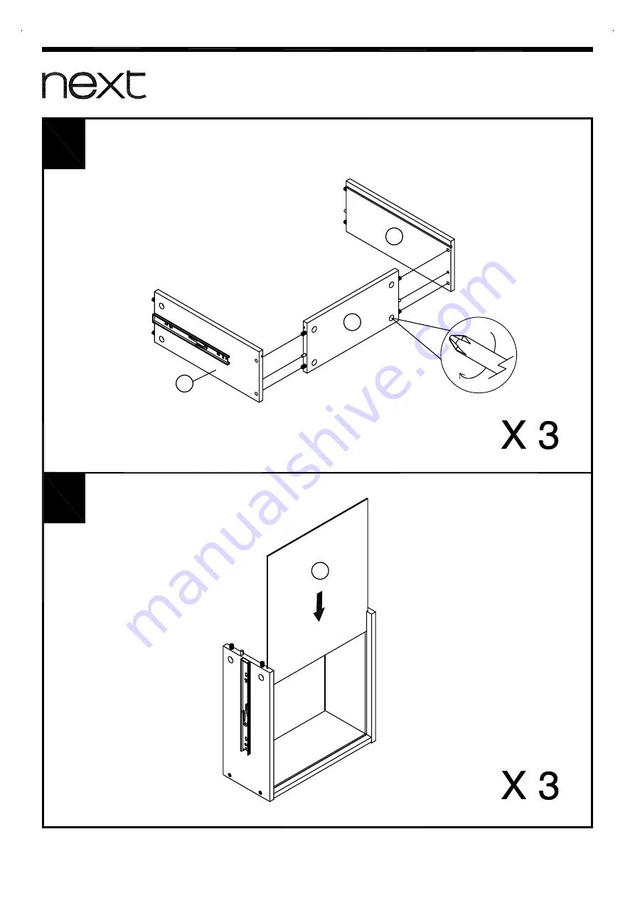 Next OSLO WALNUT Assembly Instructions Manual Download Page 14