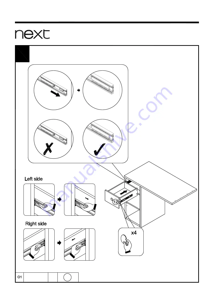 Next PARKER BED Assembly Instructions Manual Download Page 30