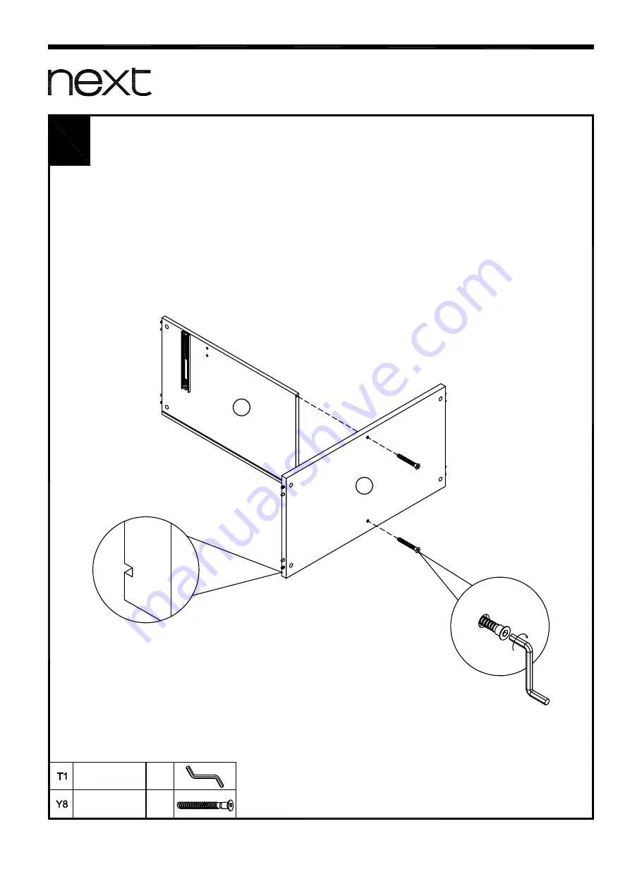 Next PARKER BED Assembly Instructions Manual Download Page 38