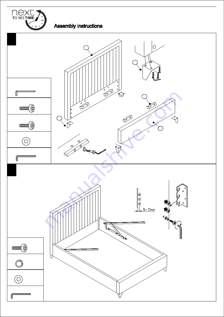 Next PORTIA 149469 Assembly Instructions Manual Download Page 5