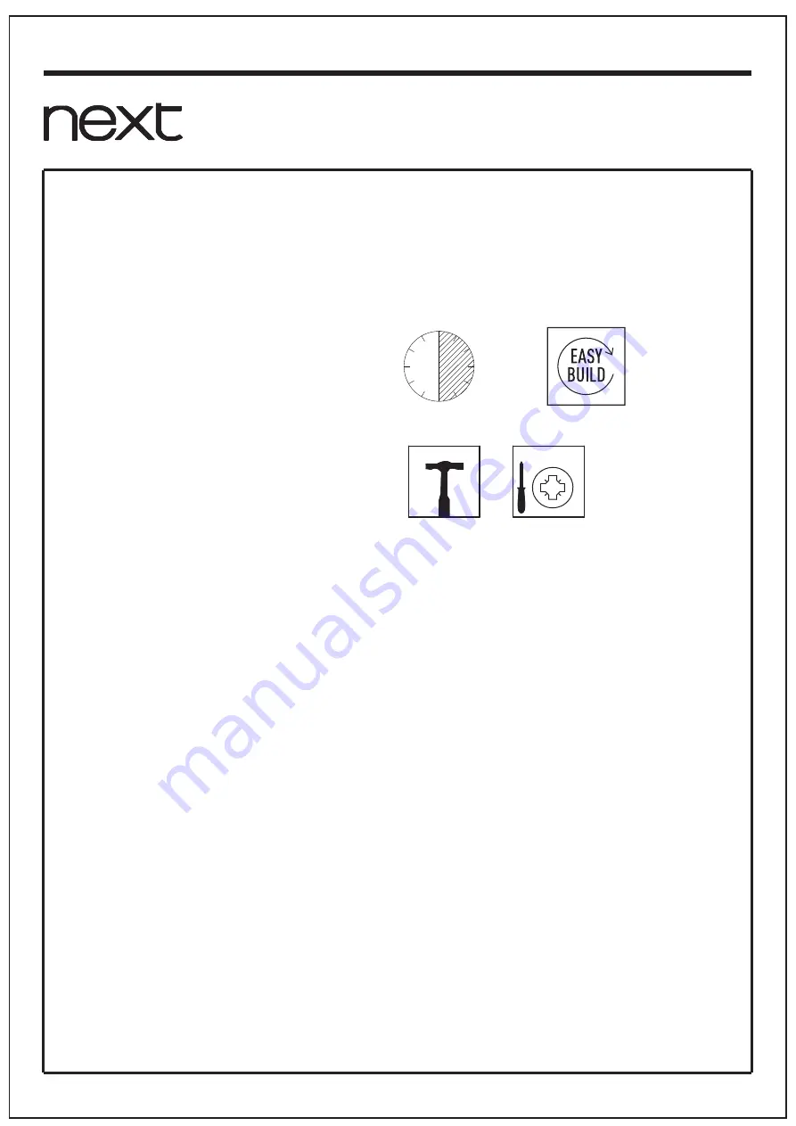 Next QUINN BEDSIDE 144557 Assembly Instructions Manual Download Page 5