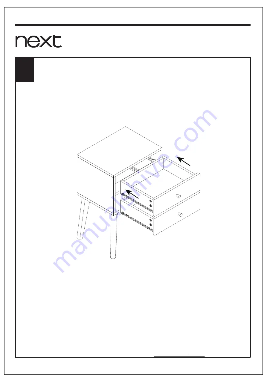 Next QUINN BEDSIDE 144557 Assembly Instructions Manual Download Page 16