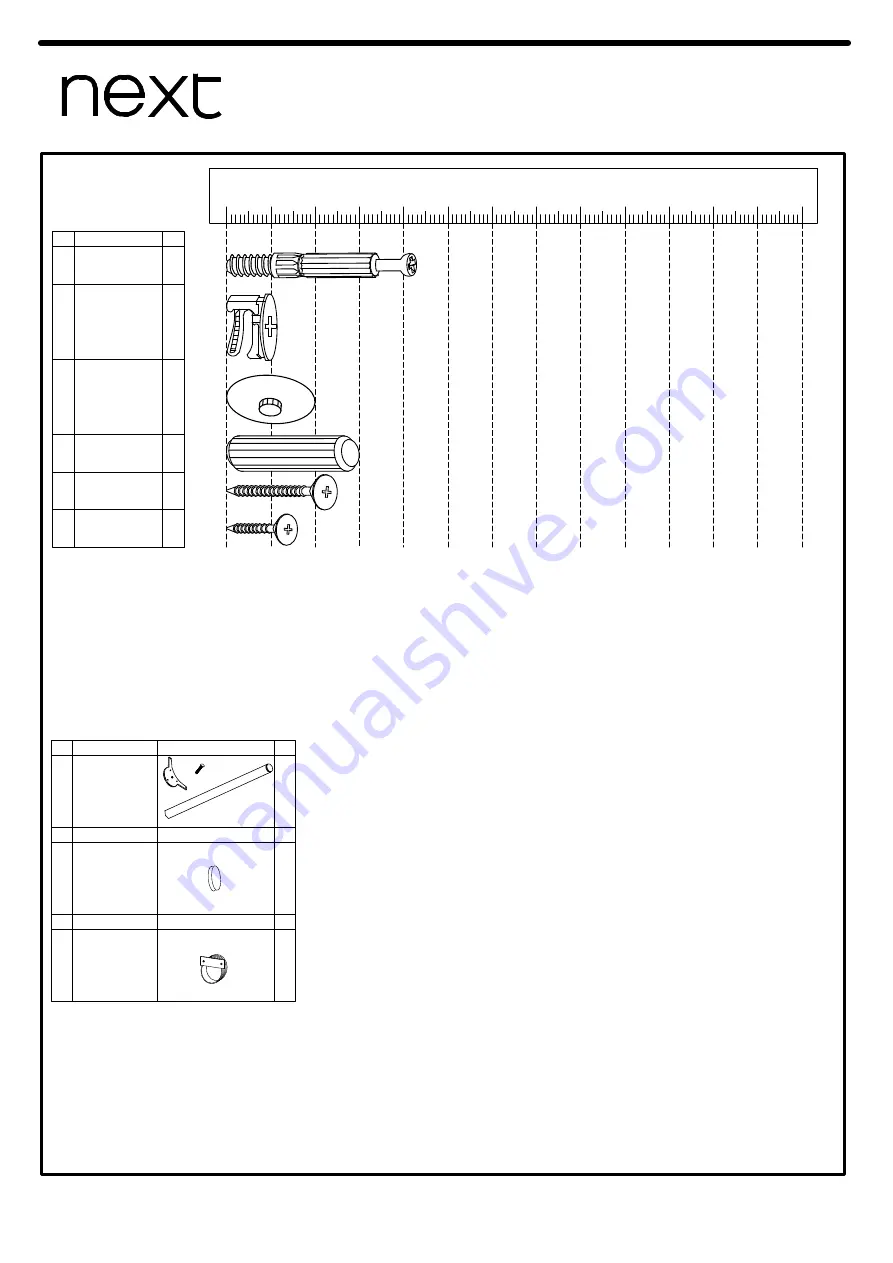 Next ROMA 889249 Assembly Instructions Manual Download Page 4