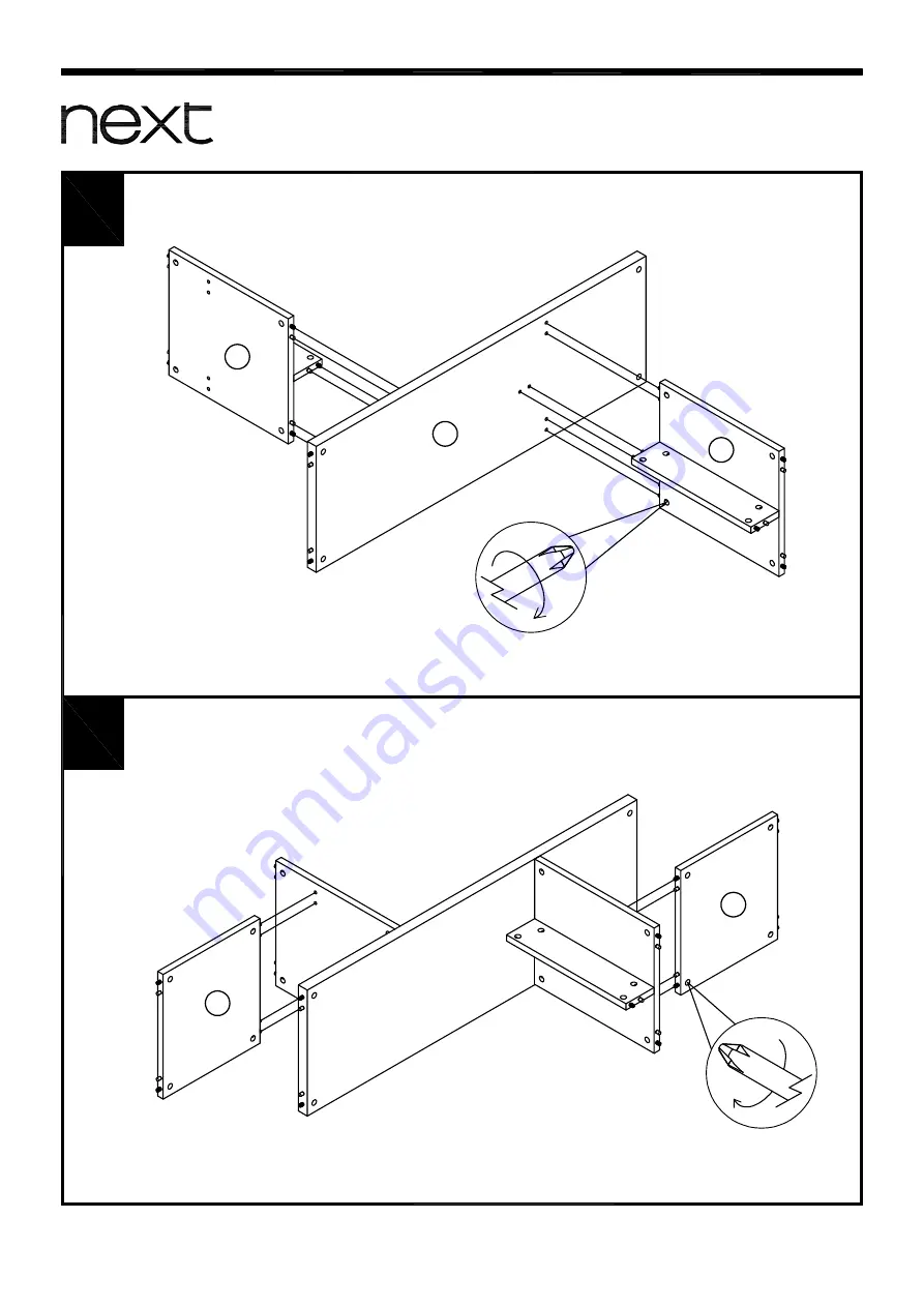 Next ROOM DIVIDER-OAK 614427 Скачать руководство пользователя страница 7