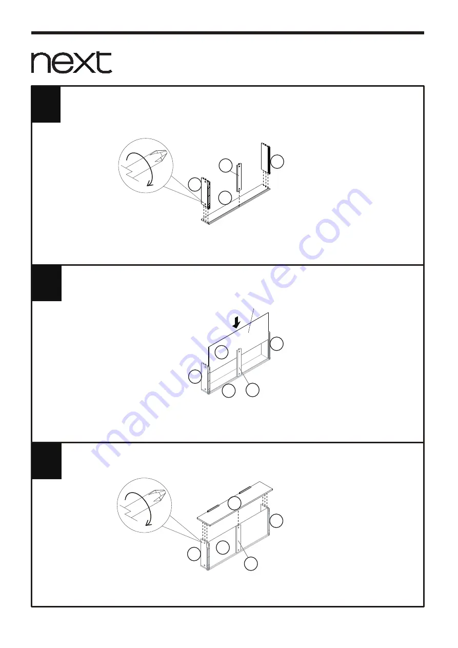 Next SALVAGE CABIN BED 175296 Assembly Instructions Manual Download Page 12