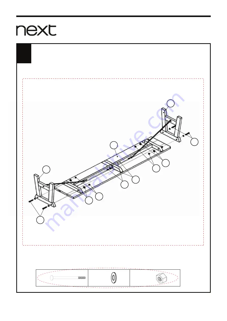 Next SANDHAM BENCH 631731 Скачать руководство пользователя страница 7