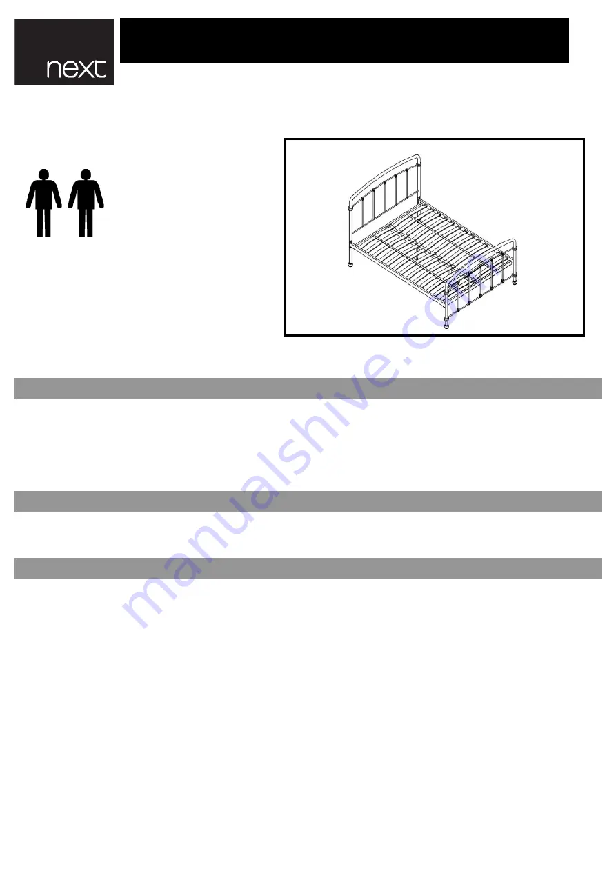 Next SHOREDITCH 832384 Assembly Instructions Download Page 1