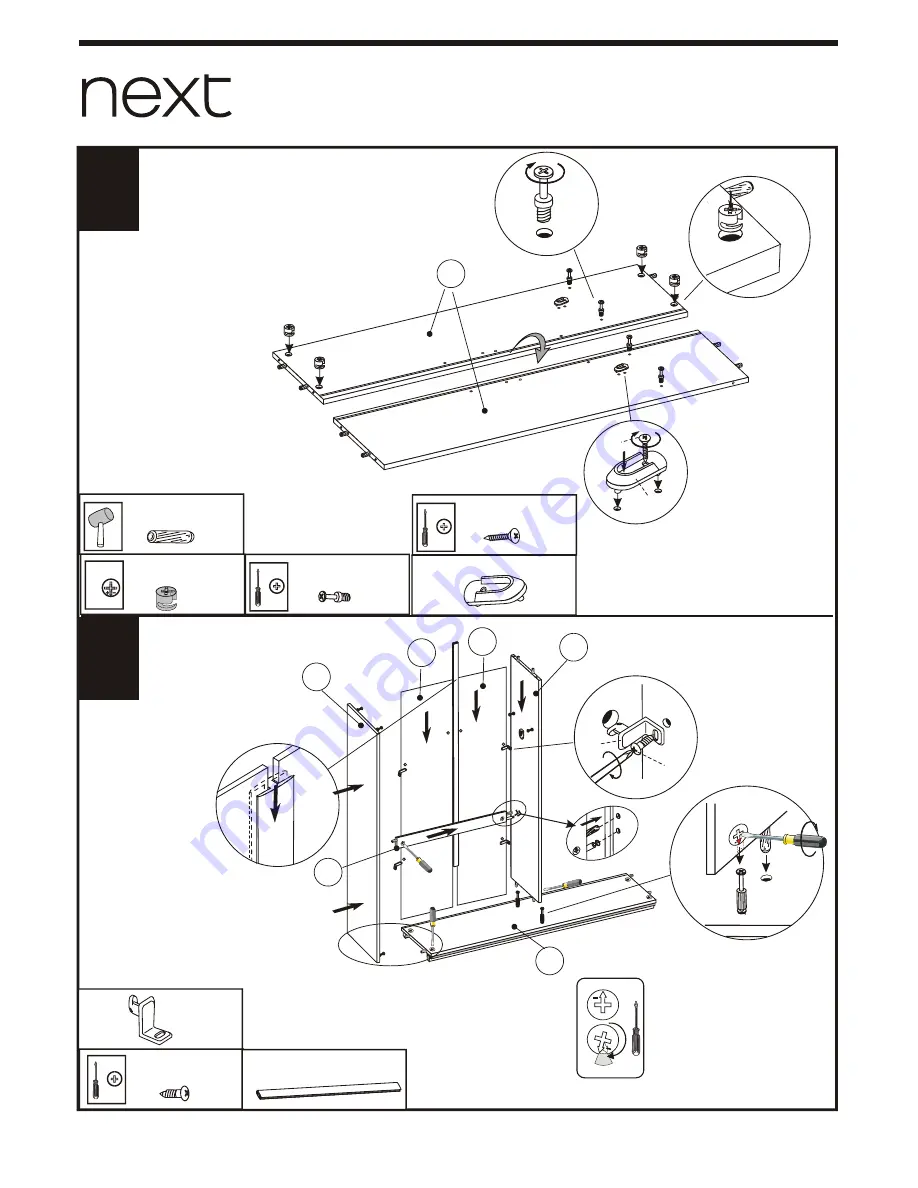 Next SLIDE BLACK CARCASS Assembly Instructions Manual Download Page 8