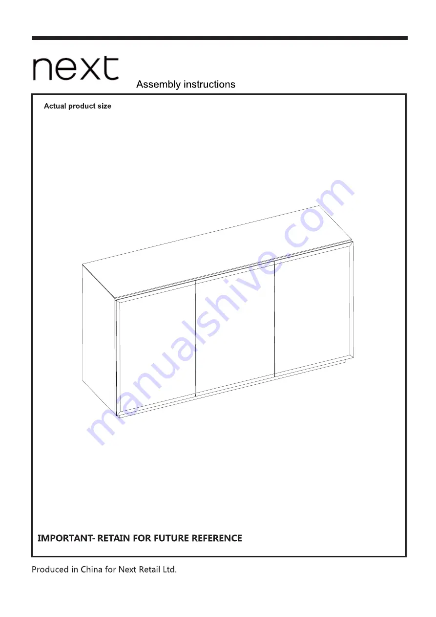 Next SLOANE 437640 Assembly Instructions Manual Download Page 2