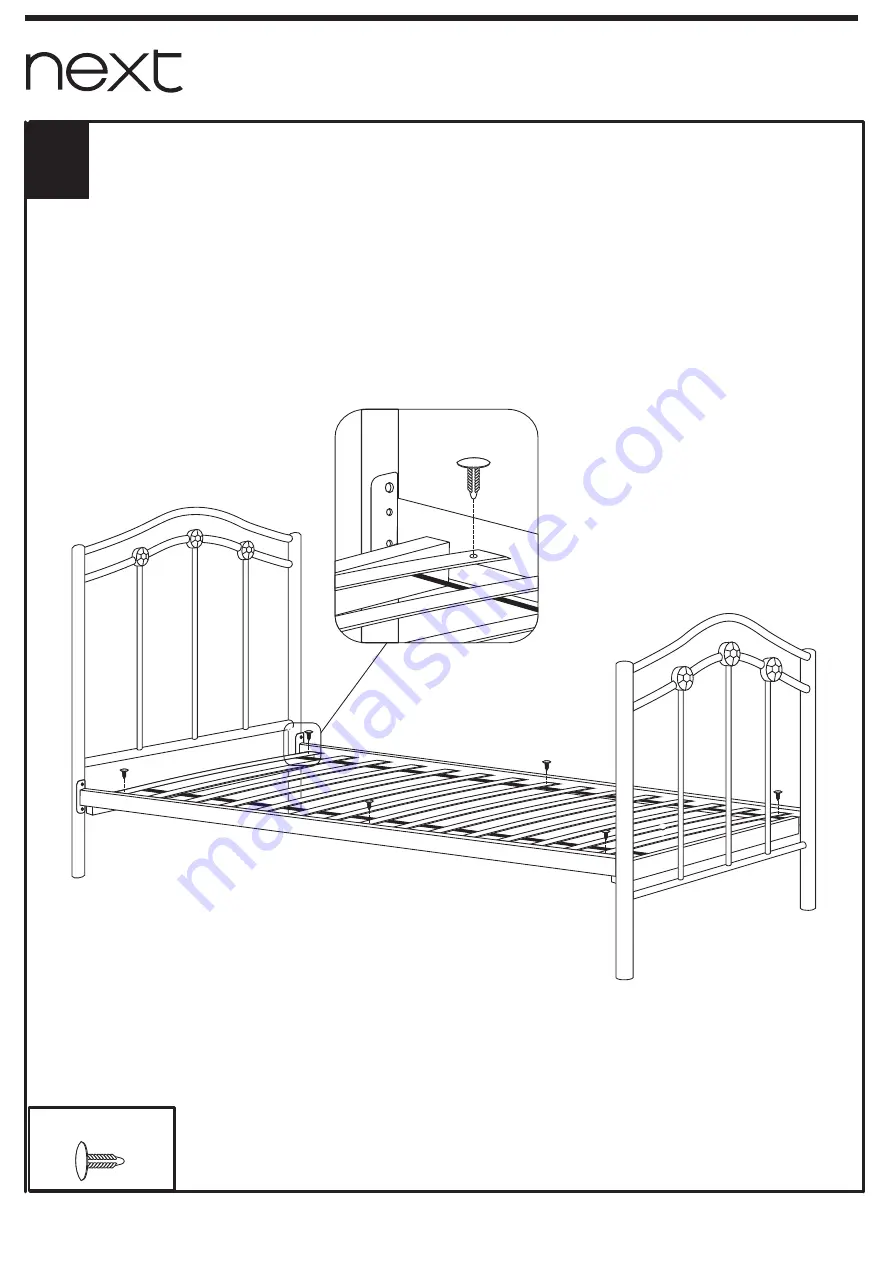 Next SOPHIE CRYSTAL BED 163569 Скачать руководство пользователя страница 7