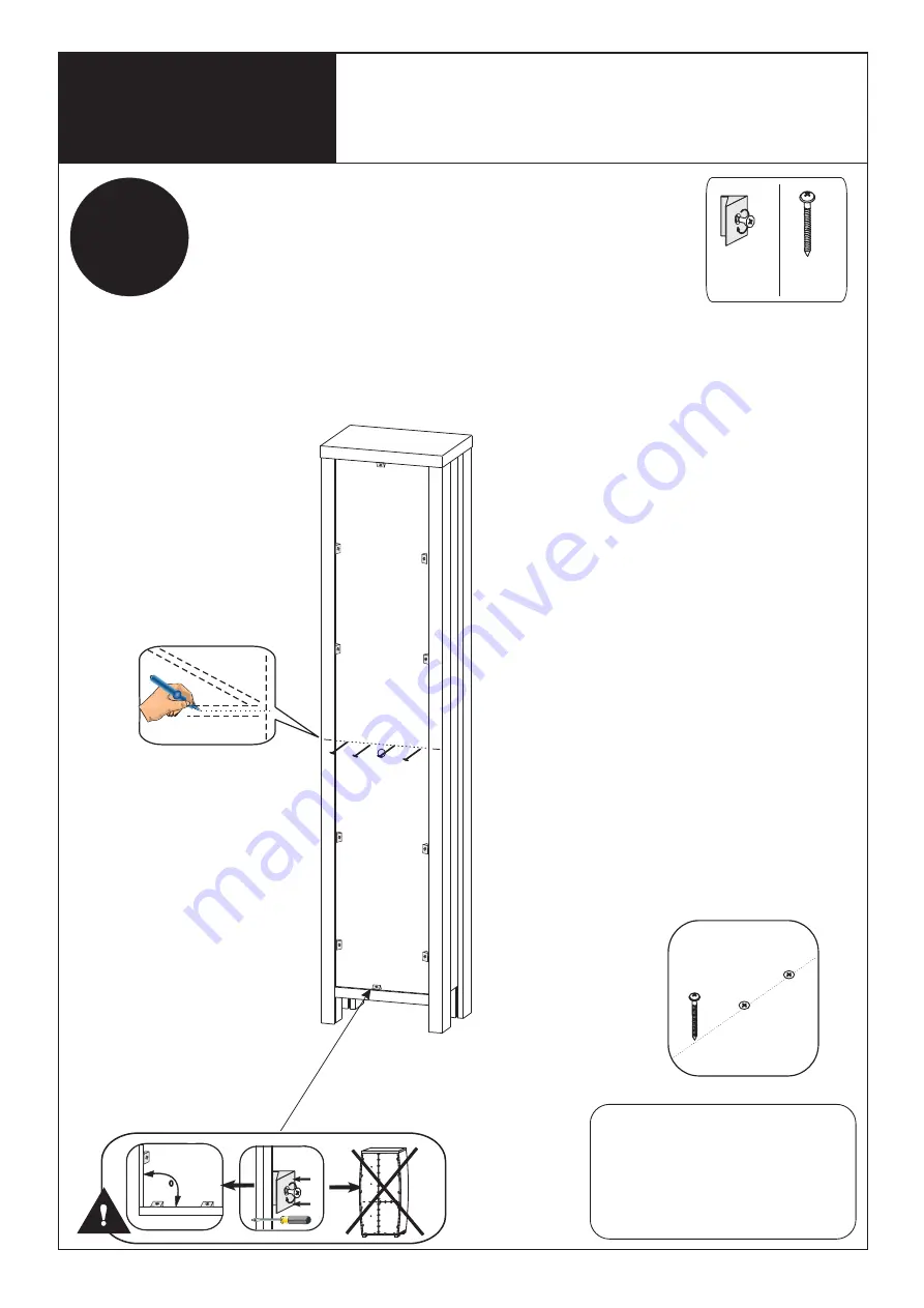 Next SPIRIT TALLBOY 677954 Assembly Instructions Manual Download Page 12