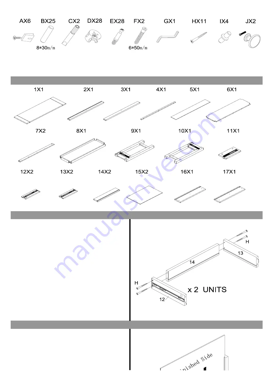 Next STANTON LARGE CONSOLE Скачать руководство пользователя страница 2