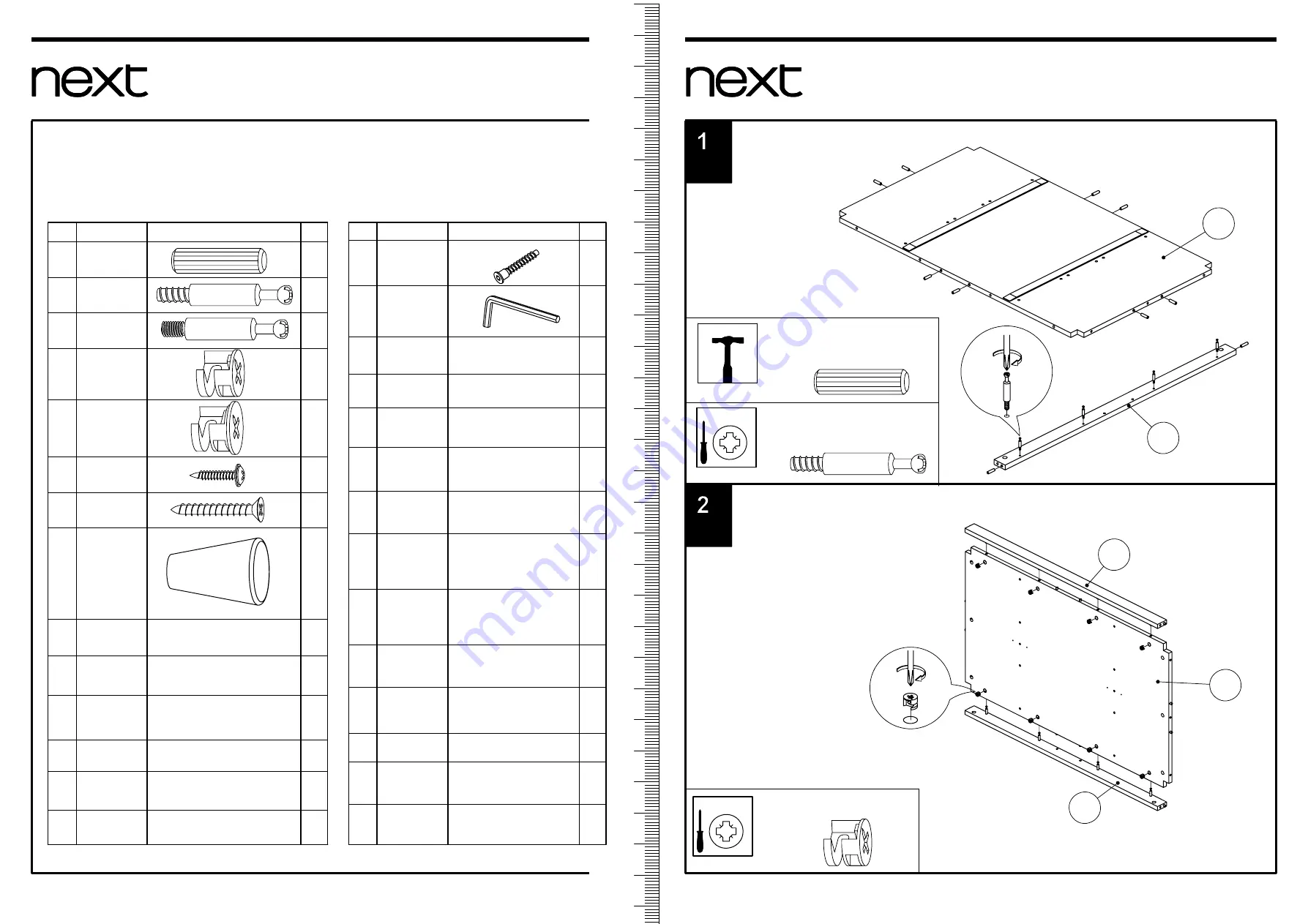 Next STOCKHOLM 667764 Assembly Instructions Manual Download Page 3