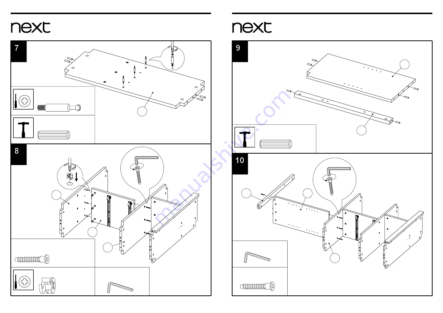 Next STOCKHOLM TL SHELF Assembly Instructions Manual Download Page 5