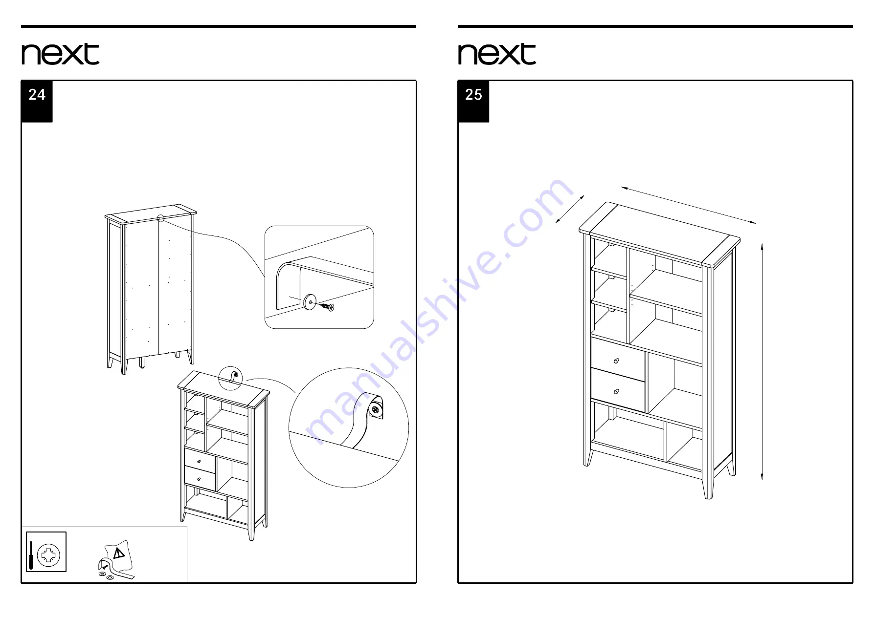 Next STOCKHOLM TL SHELF Скачать руководство пользователя страница 10