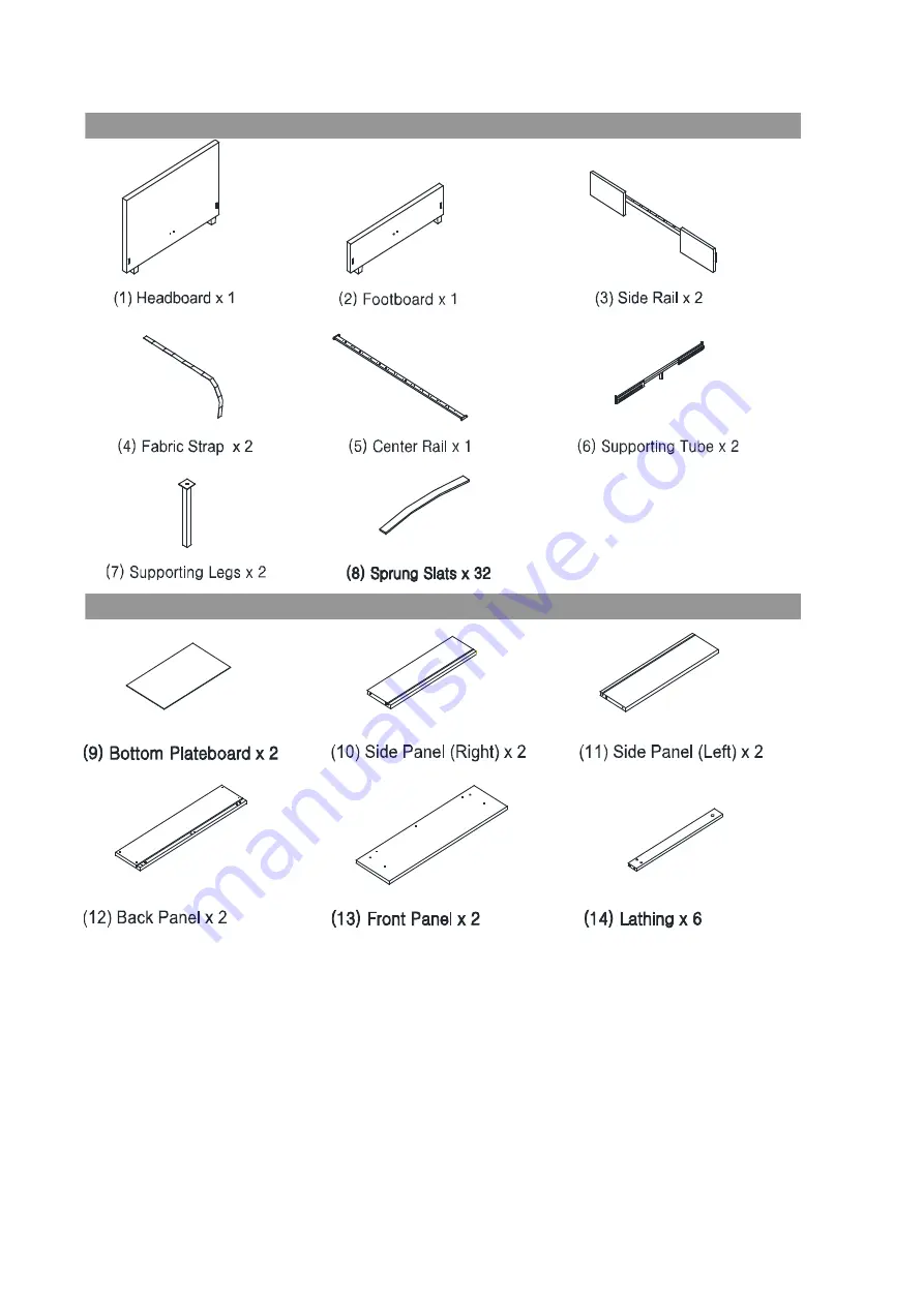 Next Sussex 786032 Assembly Instructions Manual Download Page 3