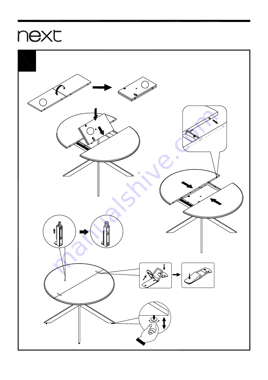 Next T10403 Assembly Instructions Manual Download Page 11