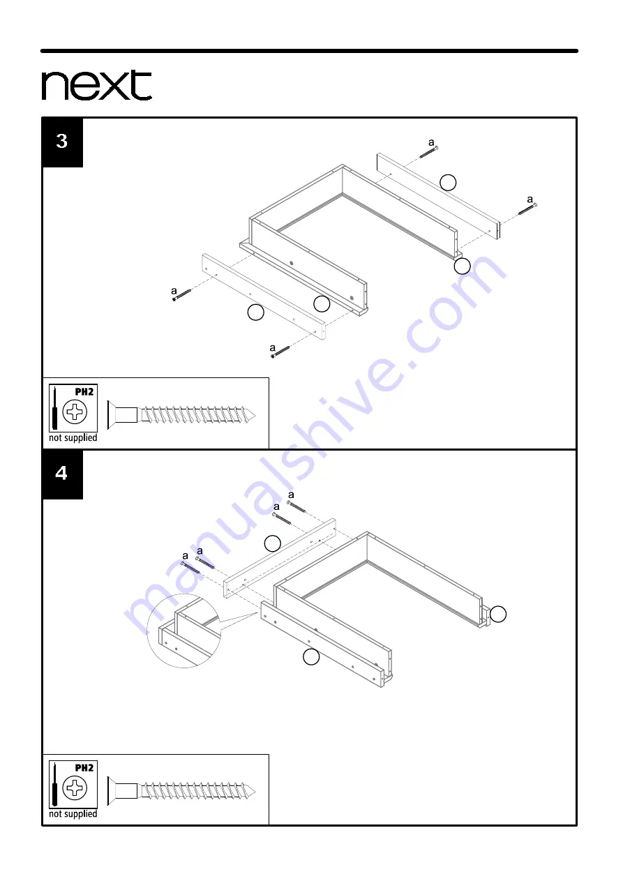 Next T53896 Assembly Instructions Manual Download Page 8