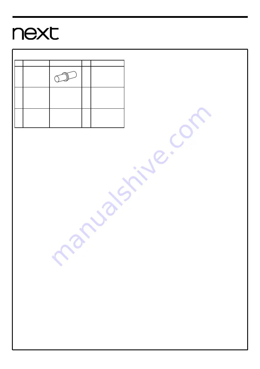 Next THORNLEY 626647 Assembly Instructions Manual Download Page 6