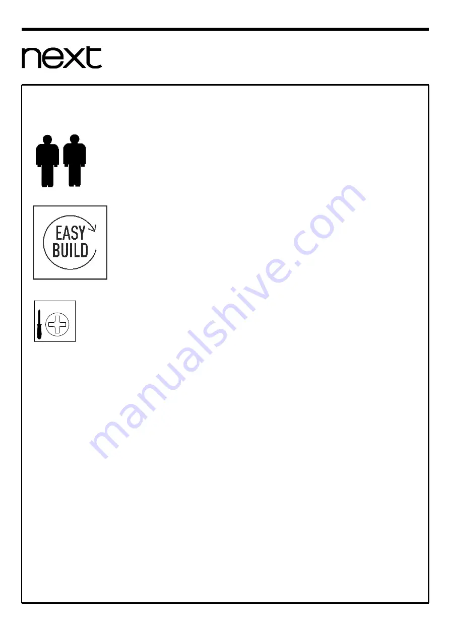 Next TRENTON 507898 Assembly Instructions Manual Download Page 3