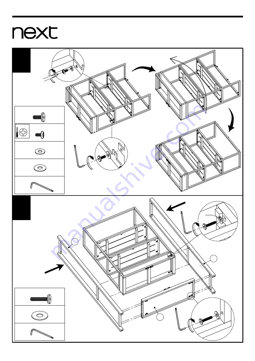 Next TRENTON 507898 Assembly Instructions Manual Download Page 8