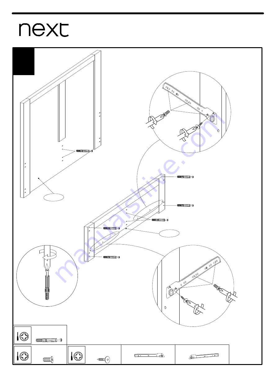 Next WALNUT STORAGE BED-DOUBLE Скачать руководство пользователя страница 12