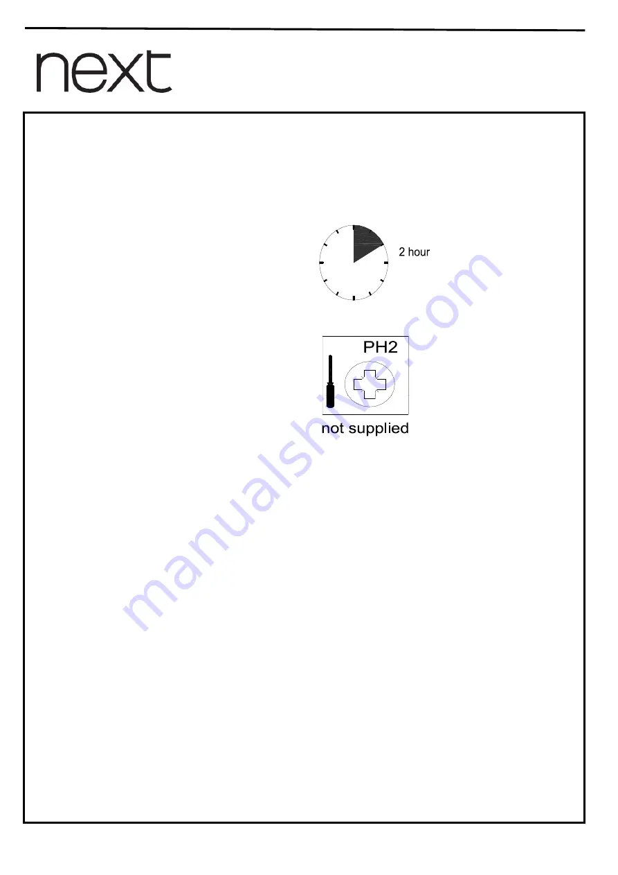 Next WESTCOTT 127530 Assembly Instructions Manual Download Page 3