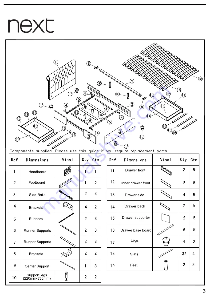 Next WESTCOTT 303480 Assembly Instructions Manual Download Page 4