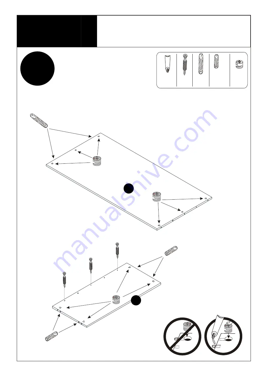 Next WHITE HIGHSLEEPER 880598 Assembly Instructions Manual Download Page 10