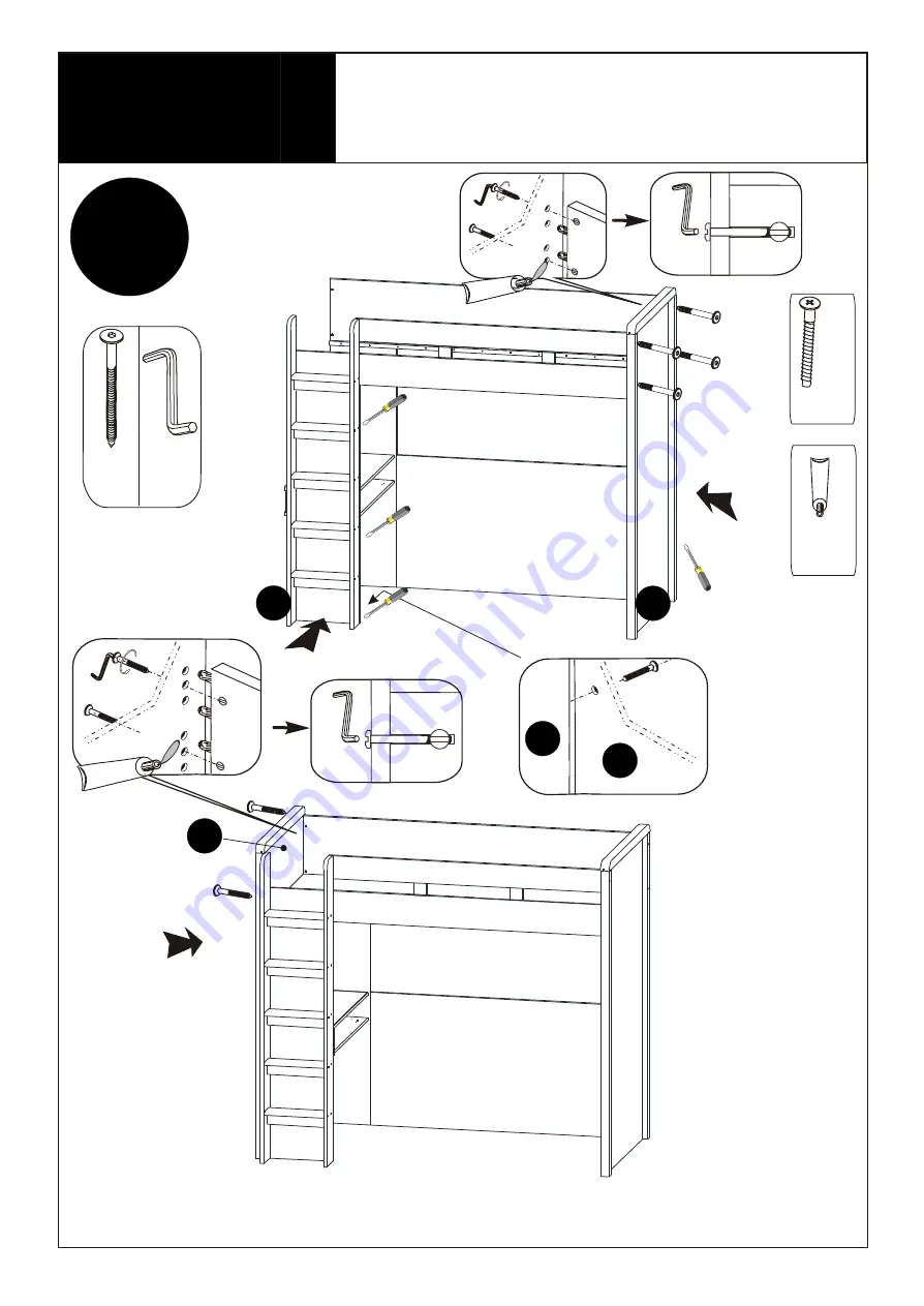 Next WHITE HIGHSLEEPER 880598 Скачать руководство пользователя страница 21