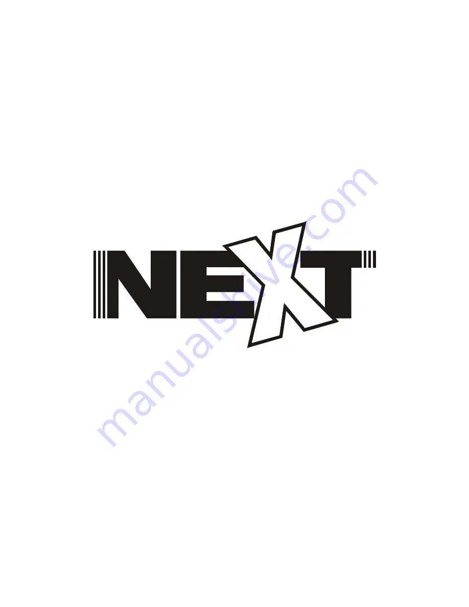 Next X-line Xs15 User Manual Download Page 1