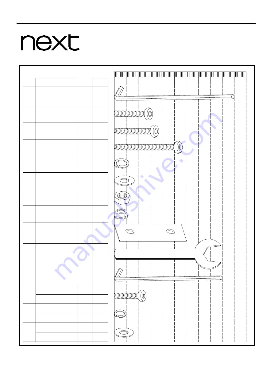 Next ZOLA 145445 Assembly Instructions Manual Download Page 6