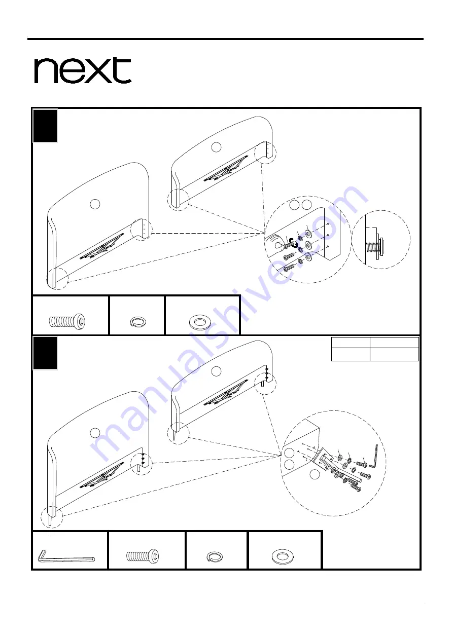 Next ZOLA 145445 Assembly Instructions Manual Download Page 9