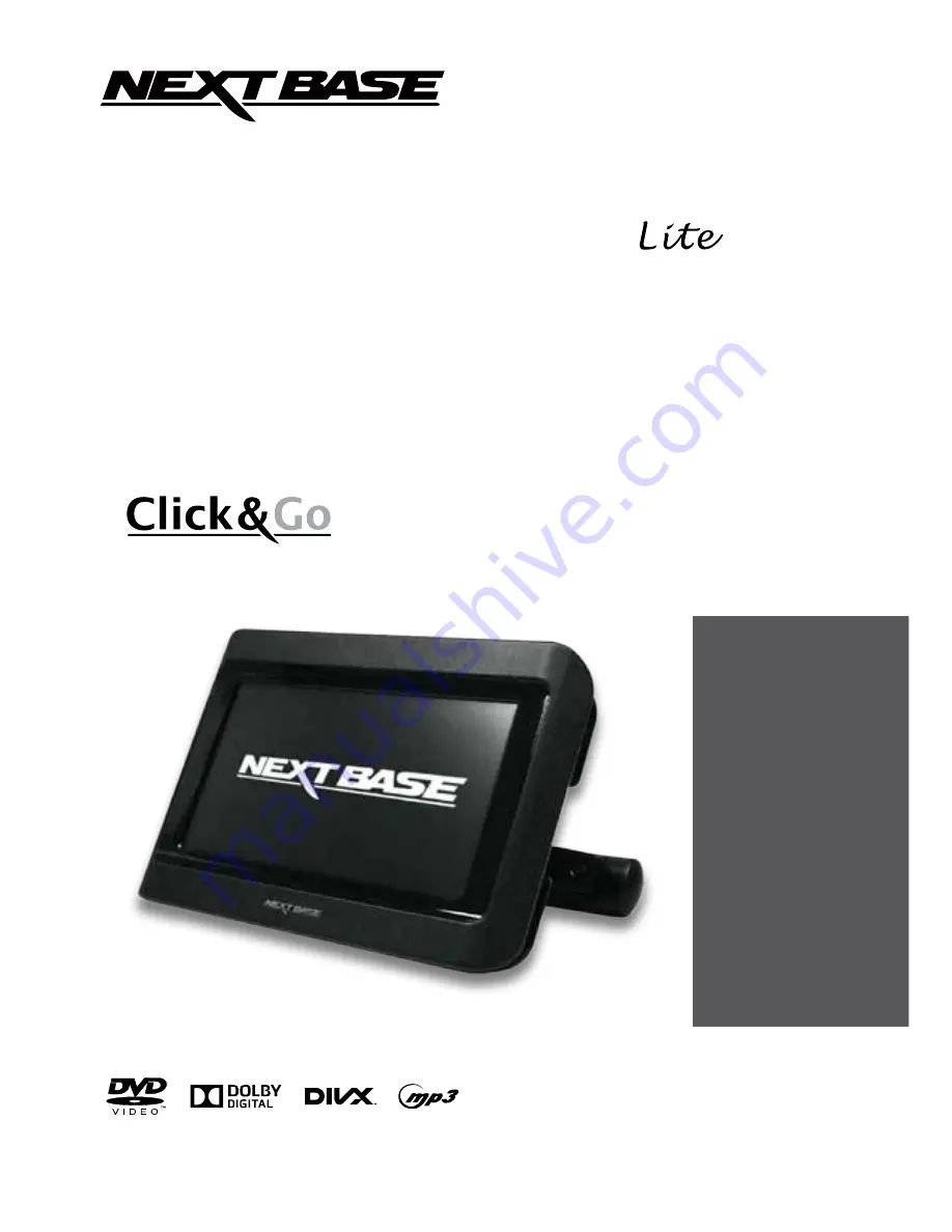 NextBase Click Lite Instructions For Installation And Use Manual Download Page 1