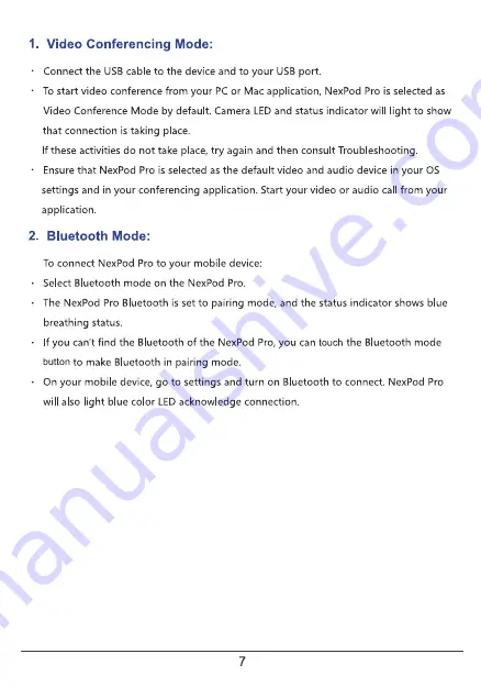 Nexvoo NexPod Pro N149 User Manual Download Page 8