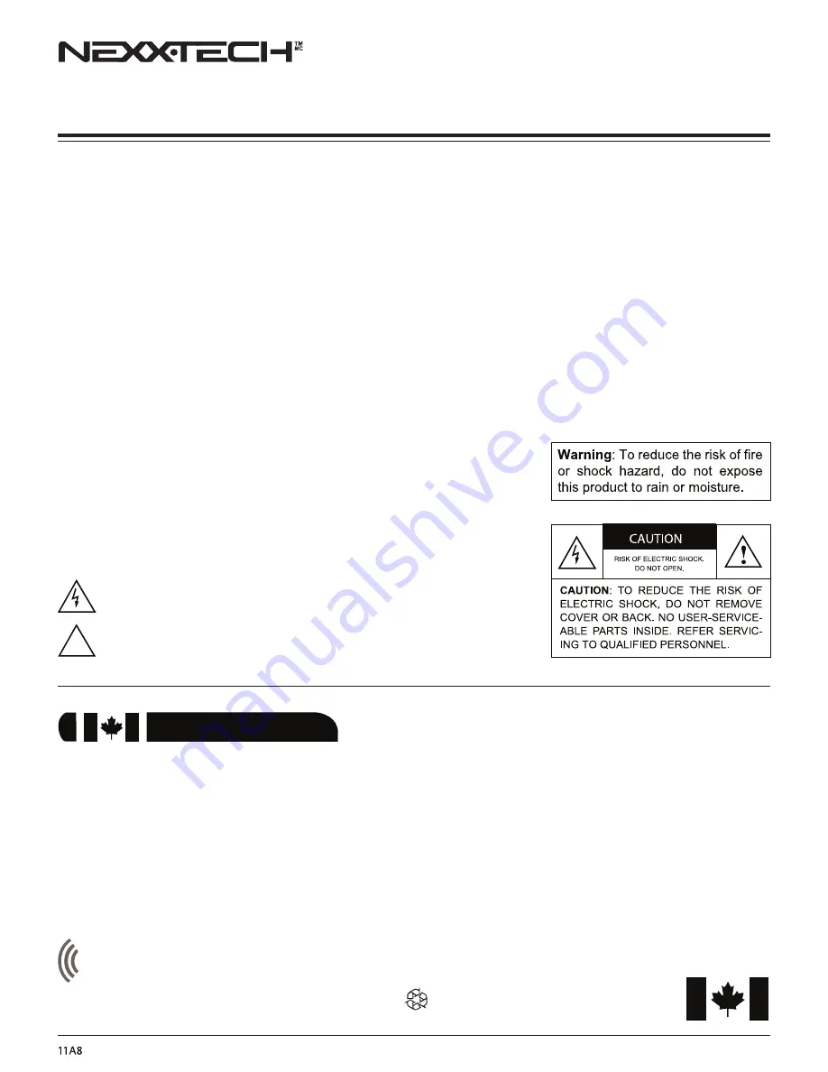 NexxTech 1501116 Quick Start Manual Download Page 1