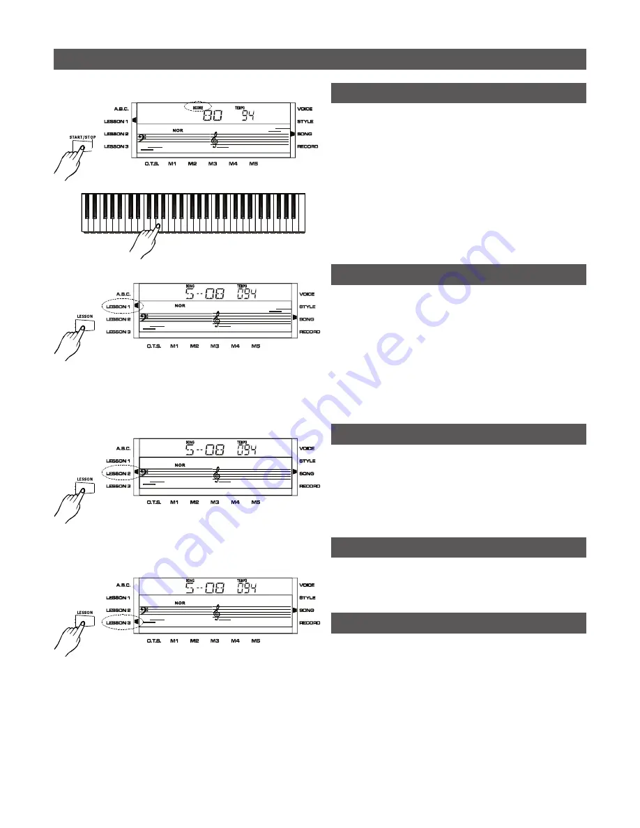 NexxTech 61-Key Electronic Keyboard Скачать руководство пользователя страница 11