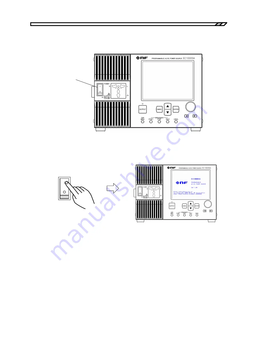 NF EC1000SA Instruction Manual Download Page 48