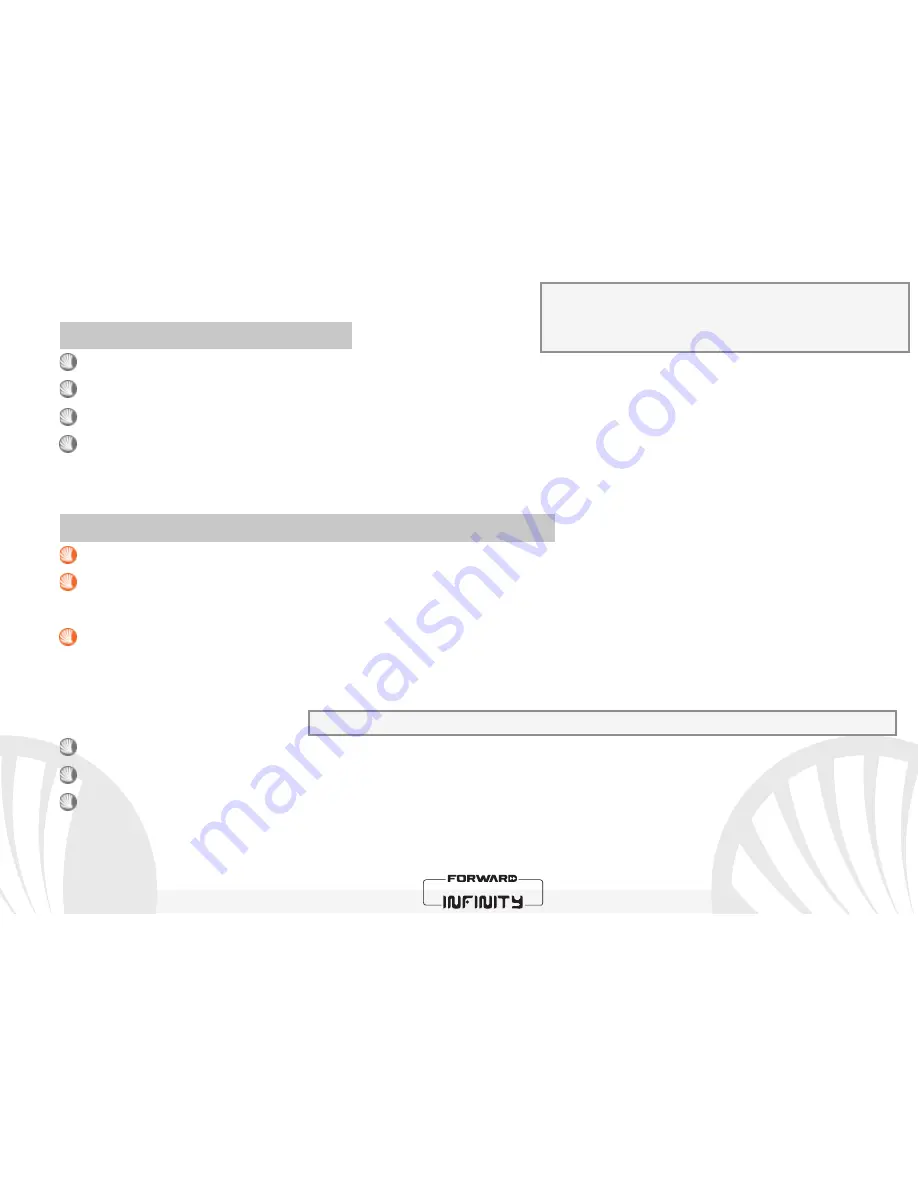 NGM Forward Infinity Quick Manual Download Page 15