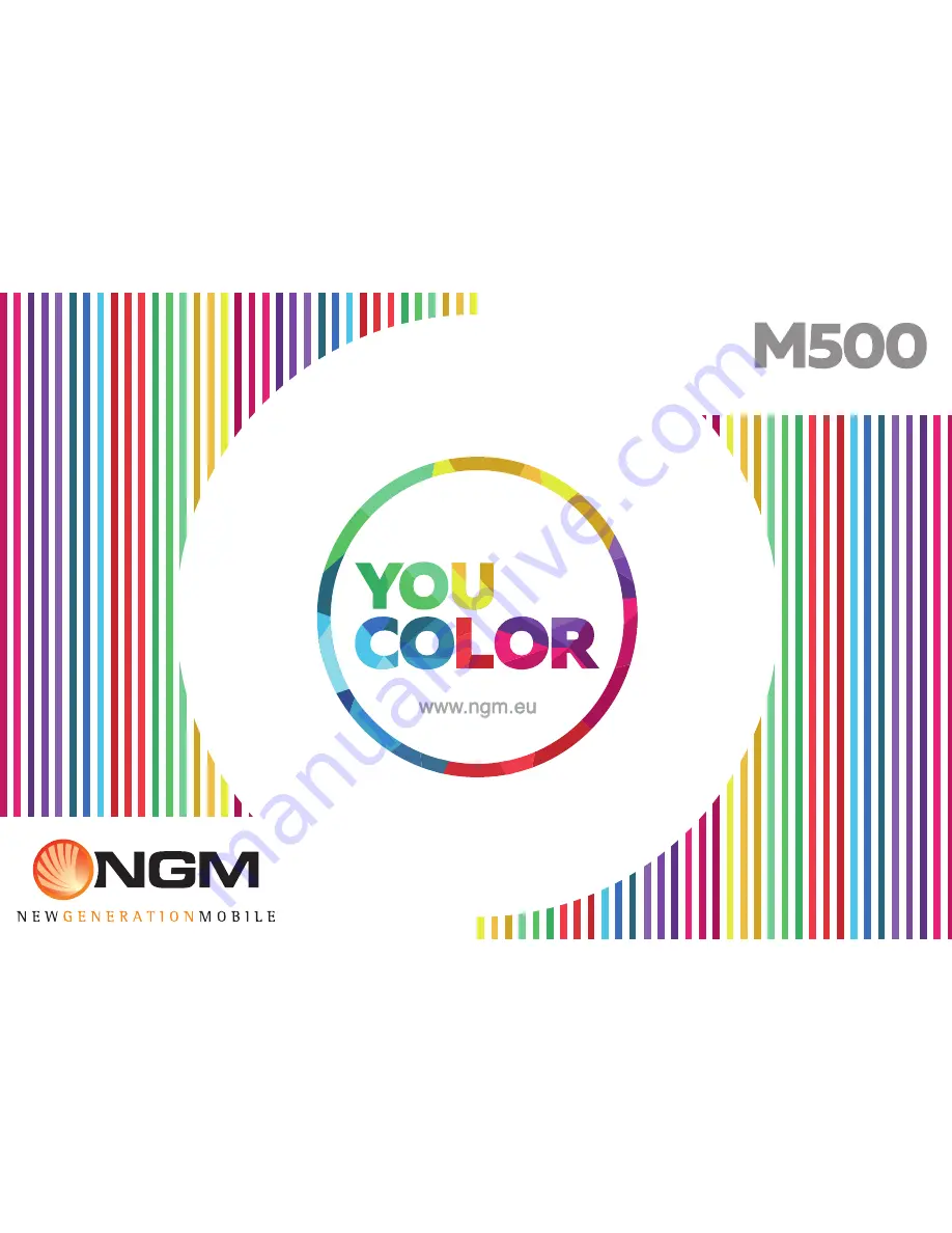 NGM YouColor M500 Quick Manual Download Page 1