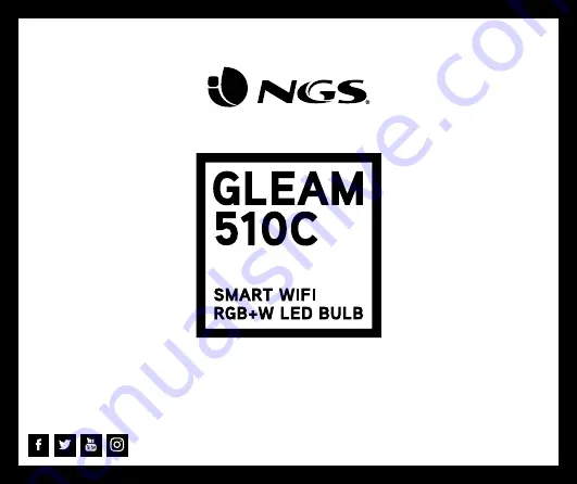 NGS GLEAM 510C Скачать руководство пользователя страница 1