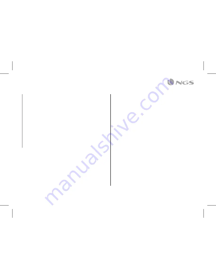 NGS Roller Flow Mini User Manual Download Page 23