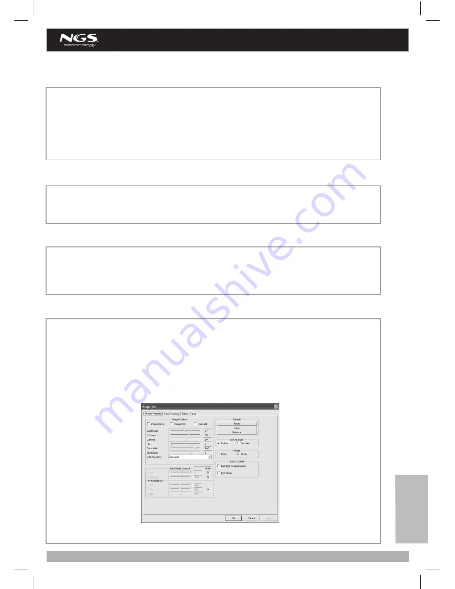 NGS SwiftCam 300 User Manual Download Page 15