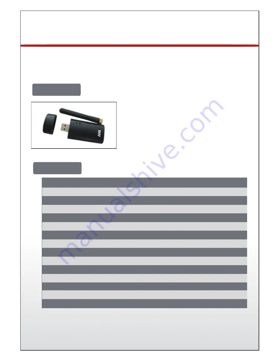 NHR WZB-01USB User Manual Download Page 3